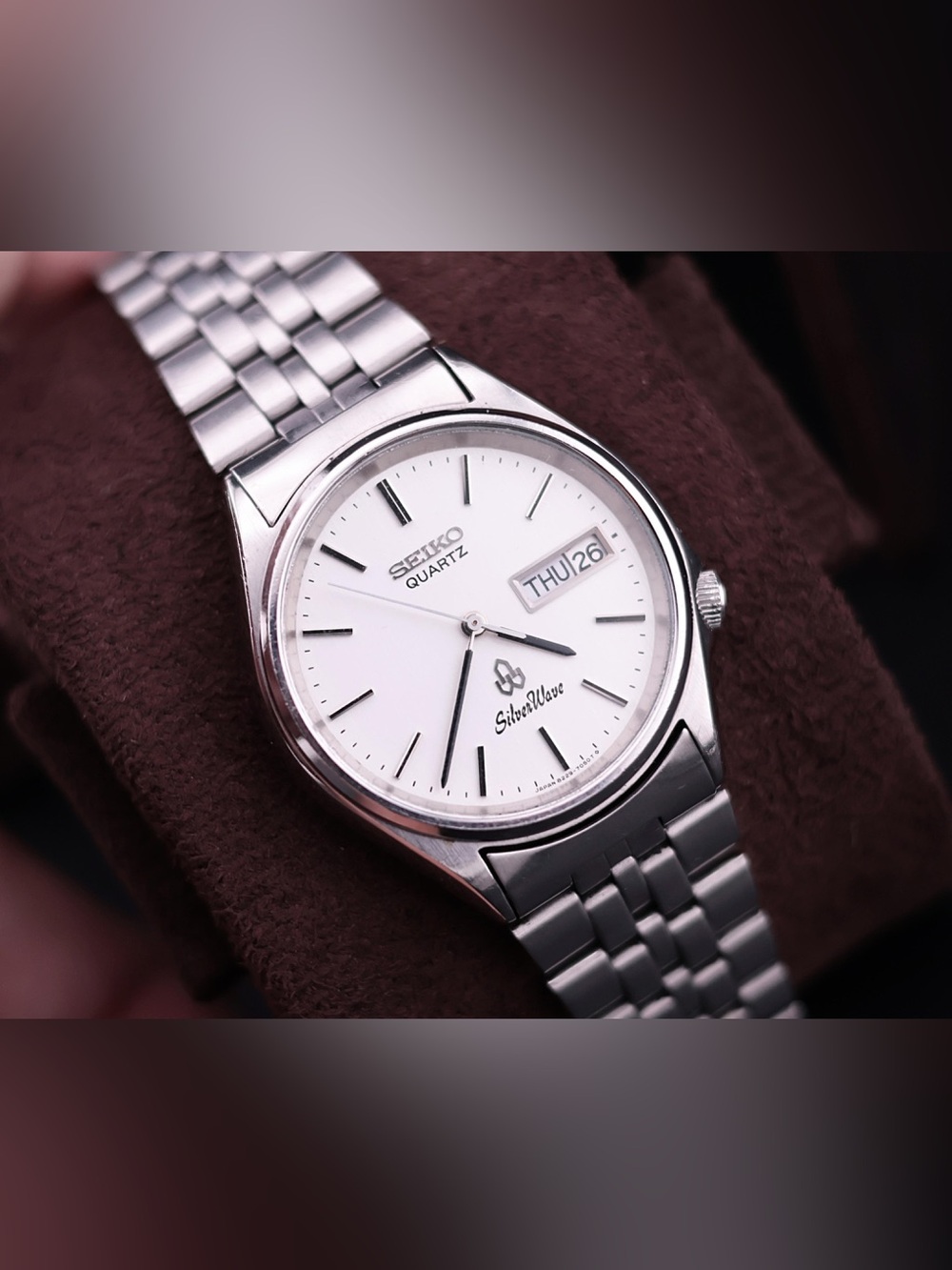 Vintage 1980 Seiko Silverwave 8229-7030 Men’s Watch - Picture 2 of 8